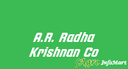 A.R. Radha Krishnan Co theni india