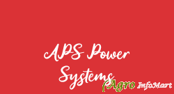 APS Power Systems bangalore india