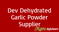 Dev Dehydrated Garlic Powder Supplier pune india