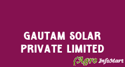 Gautam Solar Private Limited delhi india