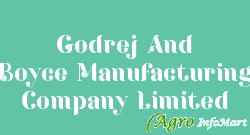 Godrej And Boyce Manufacturing Company Limited mumbai india