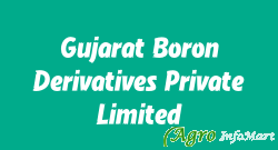 Gujarat Boron Derivatives Private Limited vadodara india