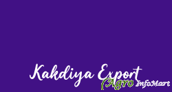 Kakdiya Export