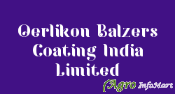 Oerlikon Balzers Coating India Limited pune india