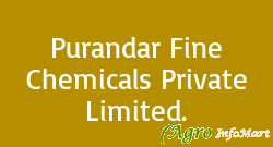 Purandar Fine Chemicals Private Limited.