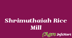 Shrimuthaiah Rice Mill chennai india