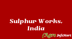 Sulphur Works, India